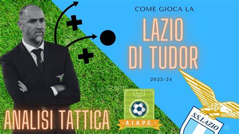 igor tudor analisi tattica|⚽️ Come gioca la LAZIO di TUDOR: Tattiche e Principi di gioco.